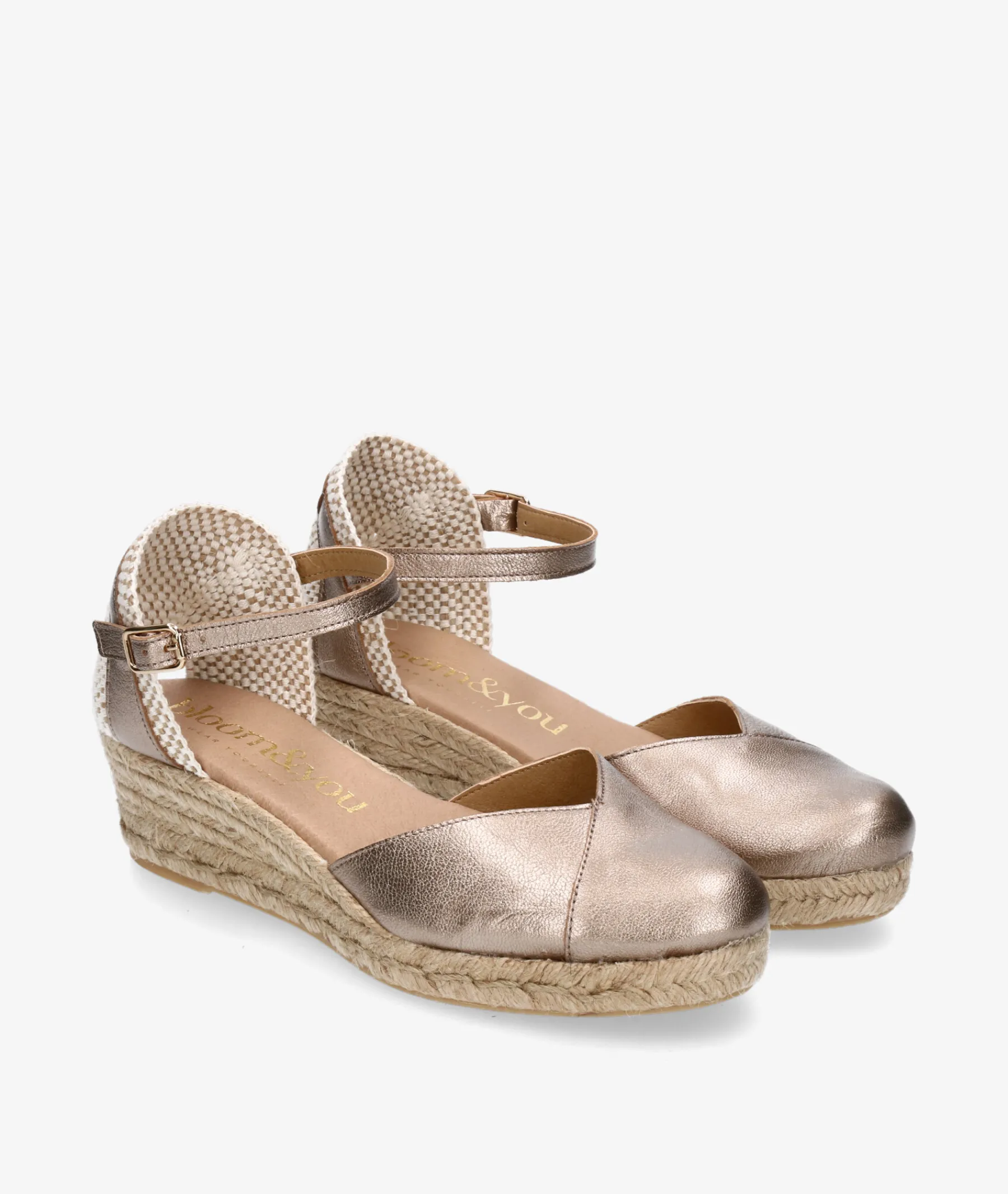 Mujer bloom&you Alpargatas*Alpargatas bloom&you DALIA en metalizado