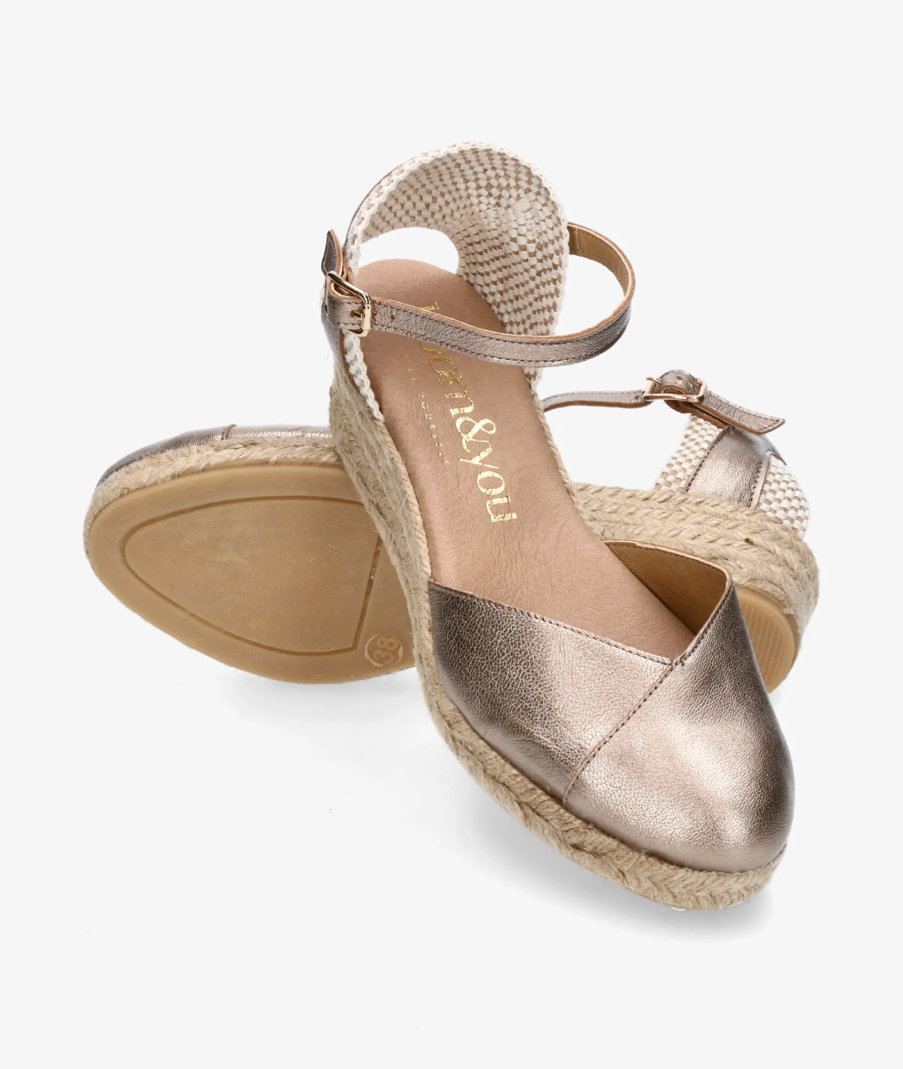 Mujer bloom&you Alpargatas*Alpargatas bloom&you DALIA en metalizado