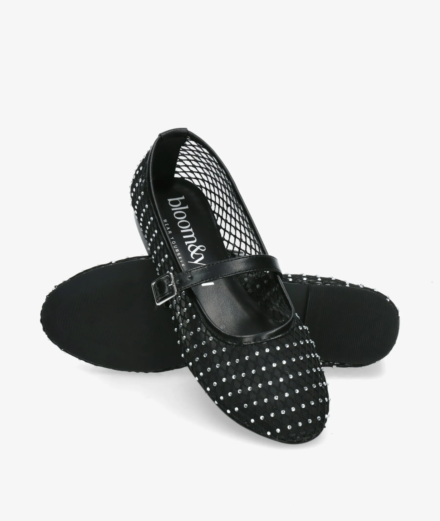 Mujer bloom&you Merceditas*Bailarinas bloom&you MERCEDES BRILLANTE en negro
