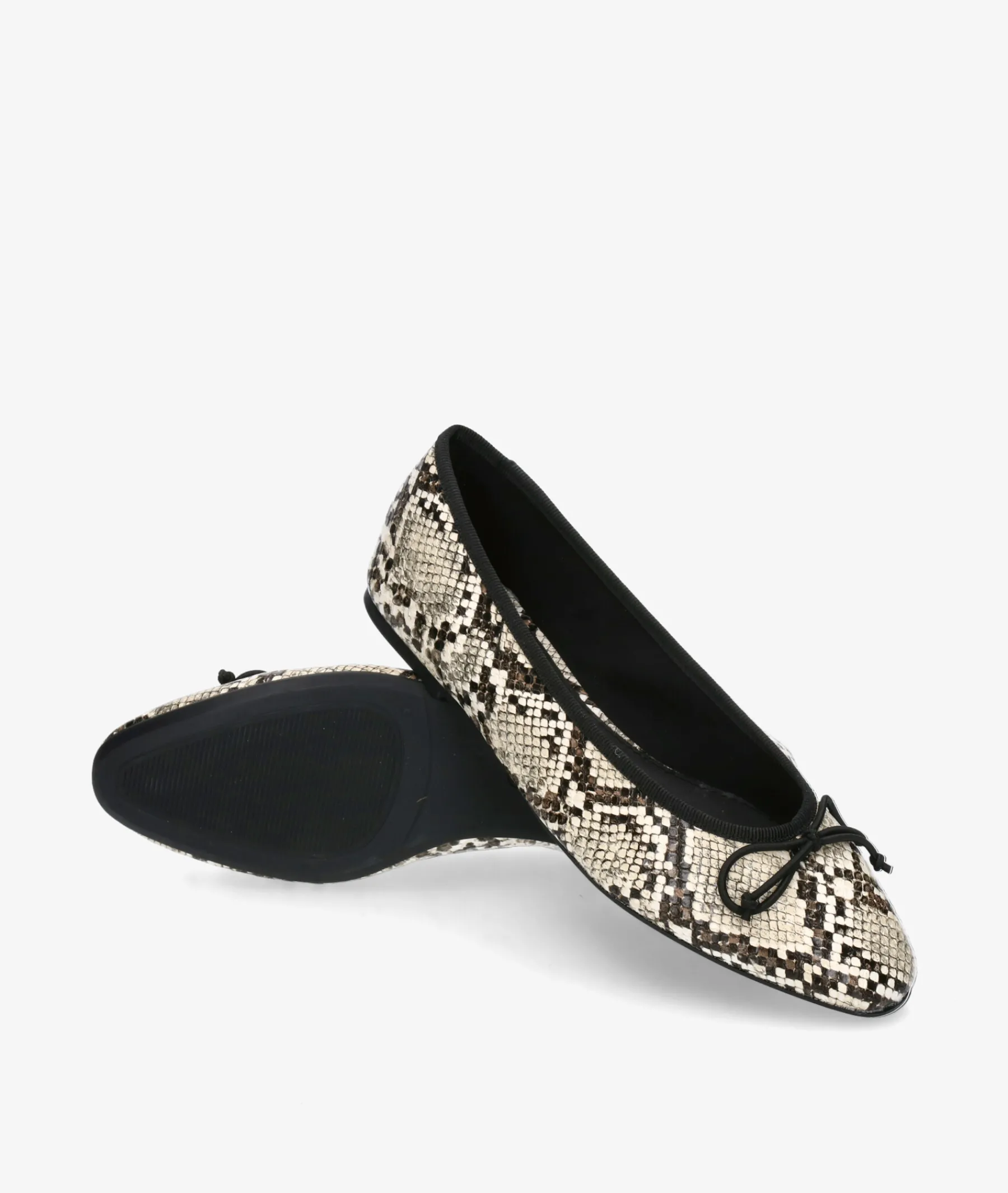 Mujer pabloochoa.shoes Bailarinas Y Slippers*Bailarinas CORINA M4590 en serpiente beige