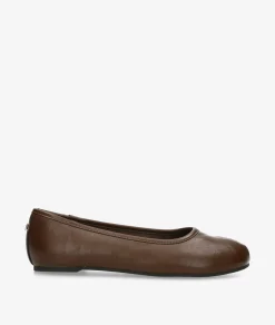 Mujer Mustang Bailarinas Y Slippers*Bailarinas 56265 en marrón