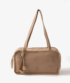 Mujer Biba Bolsos*Bolso de piel BLI1L BLAINE en serraje taupe