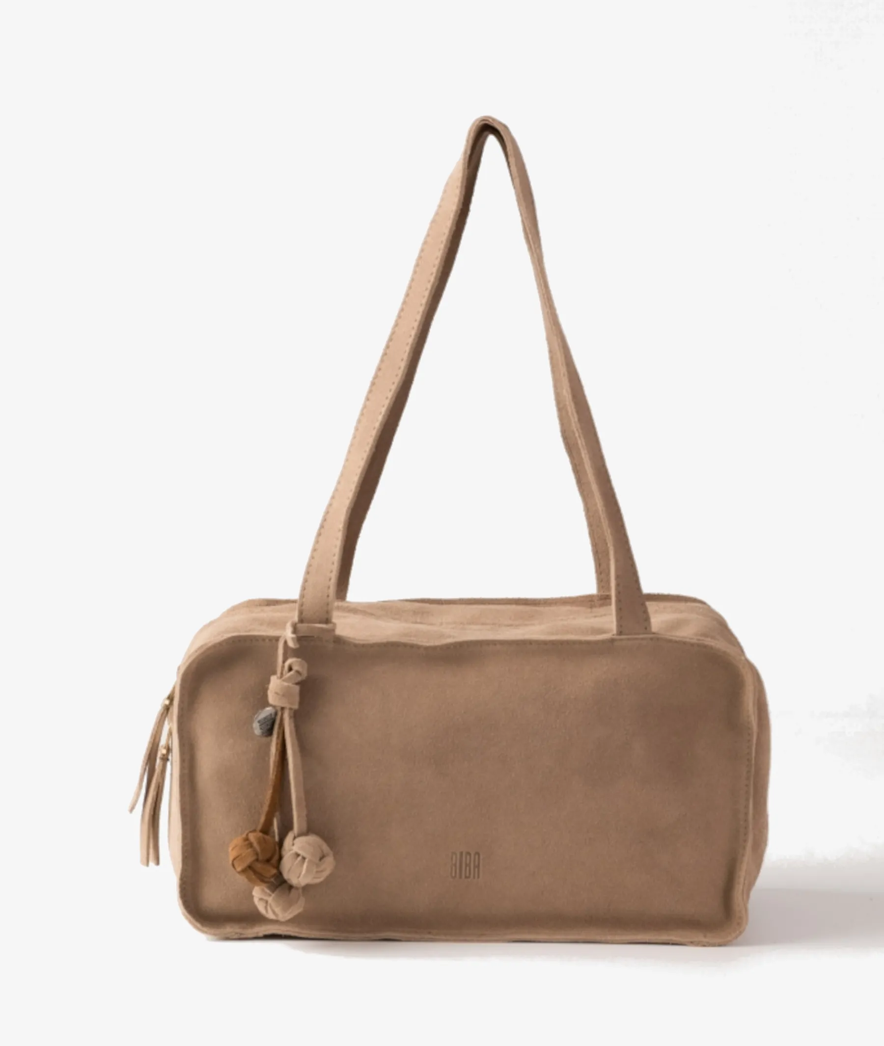 Mujer Biba Bolsos*Bolso de piel BLI1L BLAINE en serraje taupe