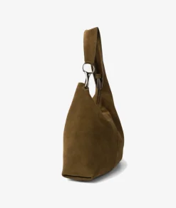 Mujer Biba Bolsos*Bolso de piel JAP2L en serraje marrón