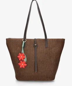 Mujer bloom&you Bolsos*Bolso de rafia bloom&you IT BASKET en marrón