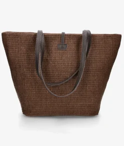 Mujer bloom&you Bolsos*Bolso de rafia bloom&you IT BASKET en marrón
