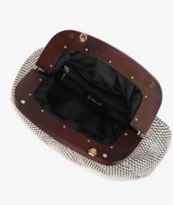 Mujer pabloochoa.shoes Bolsos*Bolso de rafia 21021 en negro