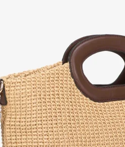 Mujer pabloochoa.shoes Bolsos*Bolso de rafia 20950 en camel