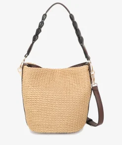 Mujer pabloochoa.shoes Bolsos*Bolso de rafia 20953 en camel