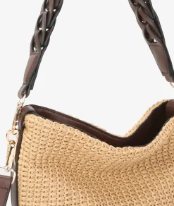 Mujer pabloochoa.shoes Bolsos*Bolso de rafia 20953 en camel