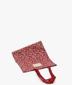 Mujer bloom&you Tote Bags|Bolsos*Bolso textil bloom&you FLOWER TOTE en cereza