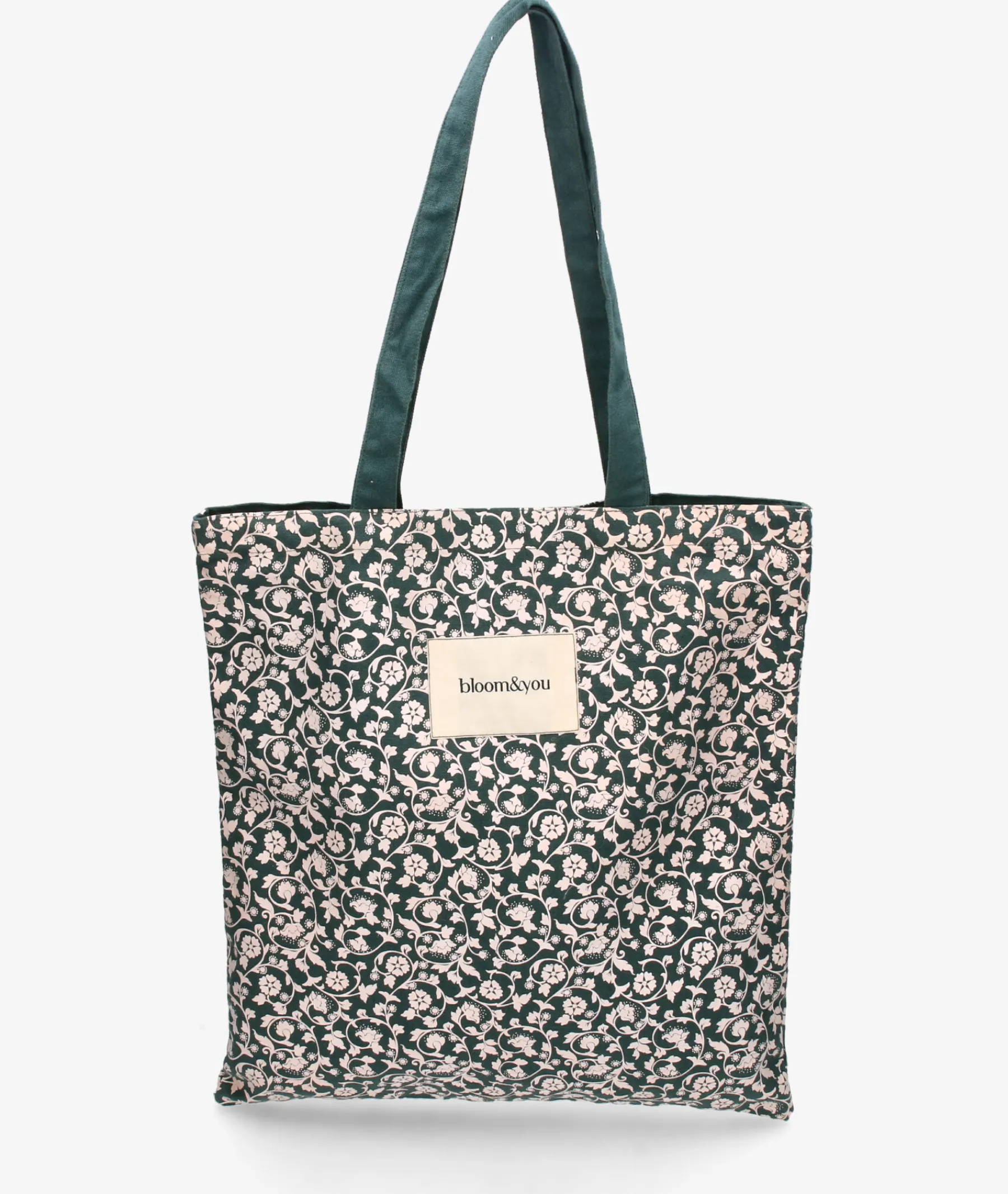 Mujer bloom&you Tote Bags|Bolsos*Bolso textil bloom&you FLOWER TOTE en caki