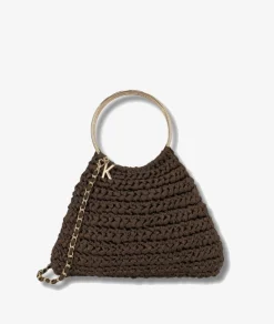 Mujer Martina K Bolsos*Bolso textil 9702 en marrón