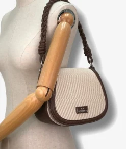 Mujer Martina K Bolsos*Bolso textil 6810 en beige