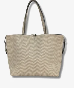 Mujer Martina K Bolsos*Bolso textil 25058 en topo