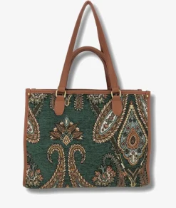 Mujer Martina K Bolsos*Bolso textil 2503807 en caki