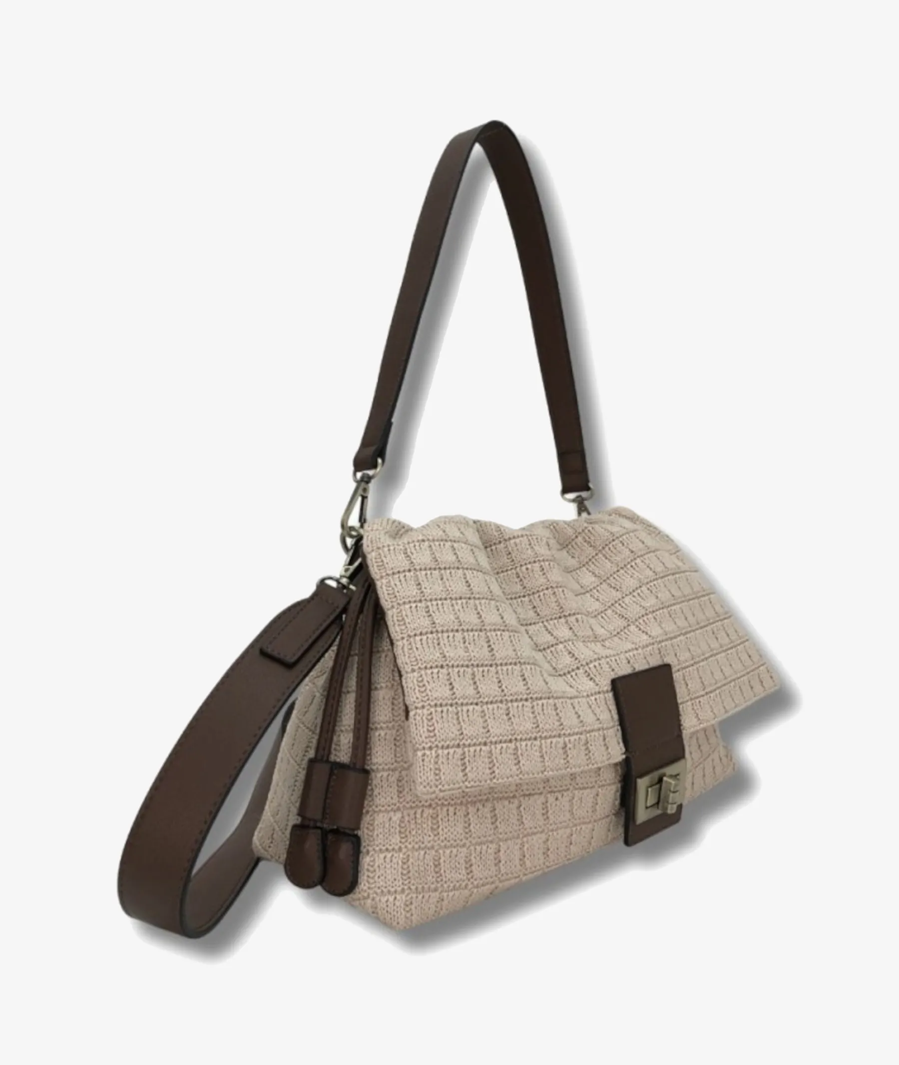 Mujer Martina K Bolsos*Bolso textil 25025 en beige