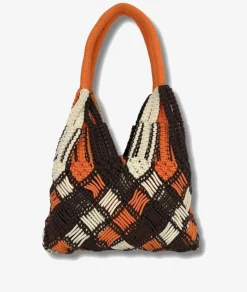 Mujer Martina K Bolsos*Bolso textil 9701 en marrón