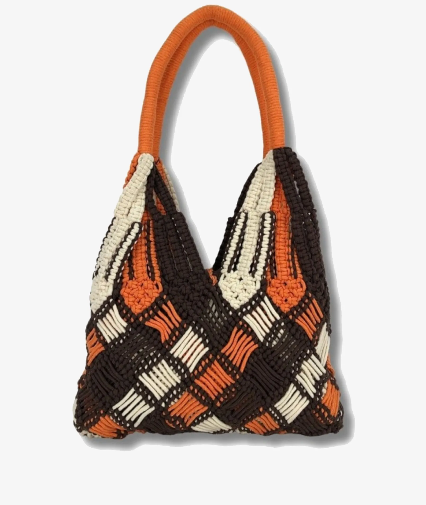 Mujer Martina K Bolsos*Bolso textil 9701 en marrón