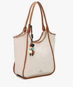 Mujer pabloochoa.shoes Bolsos*Bolso textil 21112 en beige