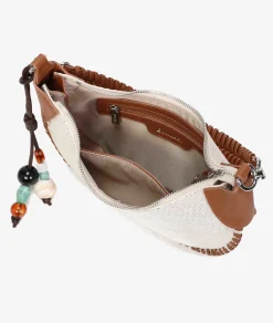 Mujer pabloochoa.shoes Bolsos*Bolso textil 21110 en beige
