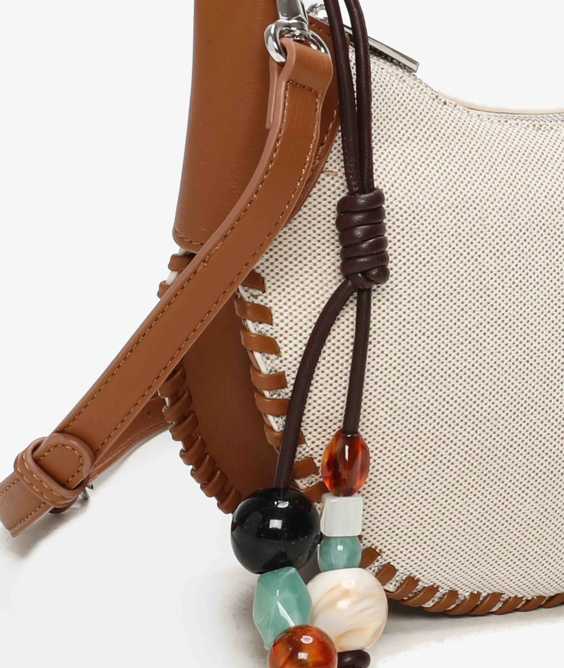 Mujer pabloochoa.shoes Bolsos*Bolso textil 21110 en beige