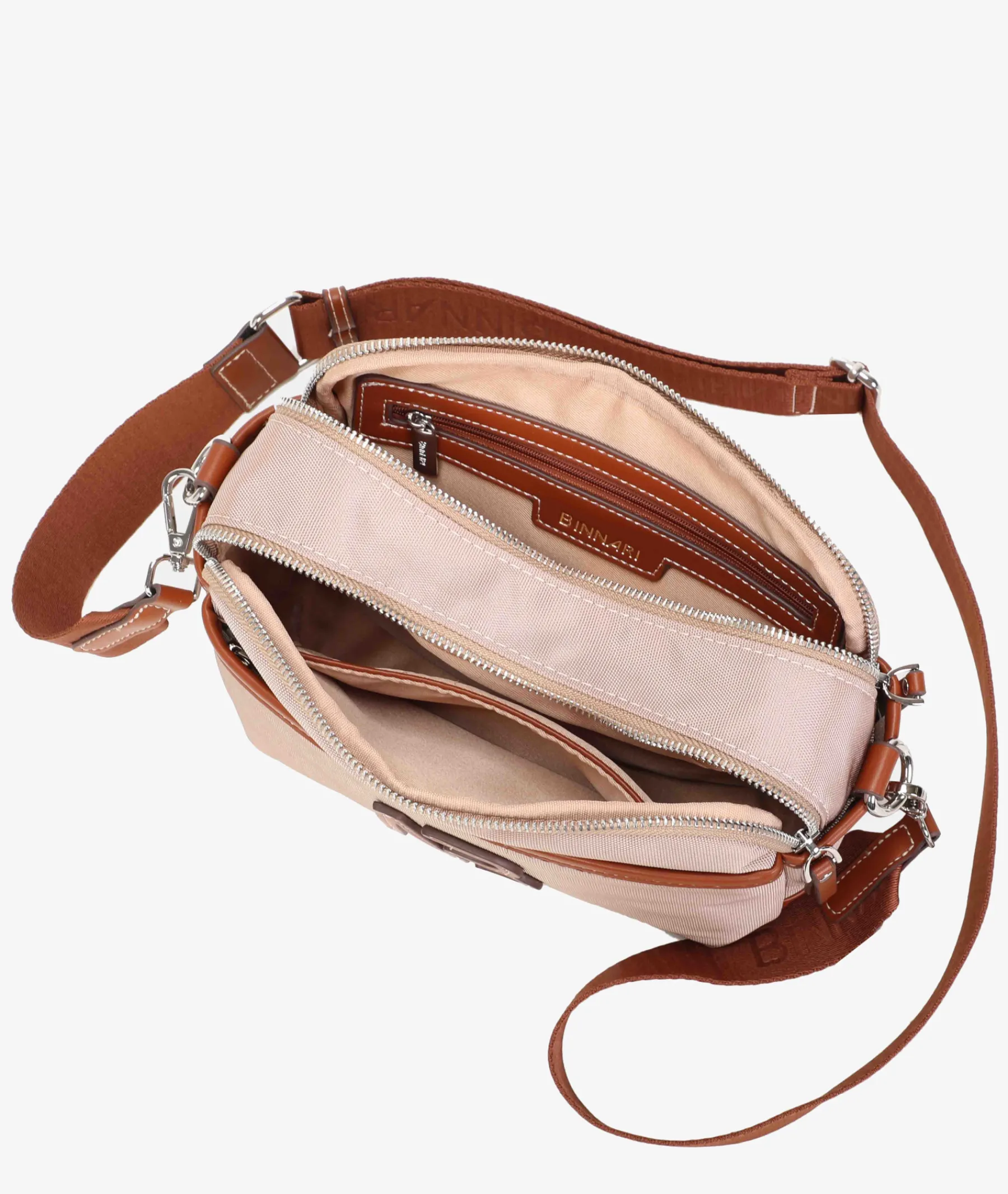 Mujer pabloochoa.shoes Bolsos*Bolso textil 21180 en camel