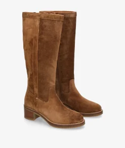 Mujer Alpe Botas*Botas 2615 en serraje cuero