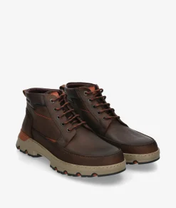 Hombre Fluchos Botines*Botas F1844 en nobuck marrón