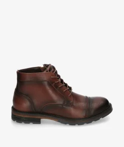 Hombre Rhostock Botines*Botas JACKS-33 BB21555-1A en cuero