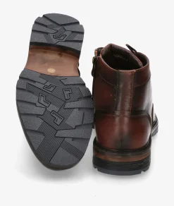 Hombre Rhostock Botines*Botas JACKS-33 BB21555-1A en cuero