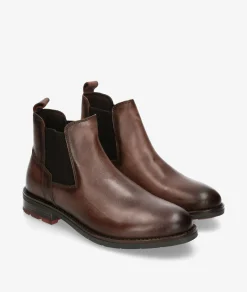 Hombre Traveris Botines*Botas LOR48-2435 en marrón