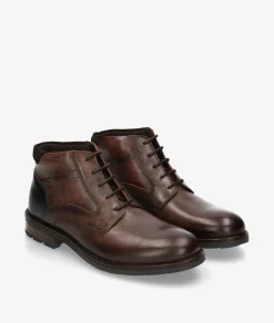 Hombre Traveris Botines*Botas LOR50-2437 en marrón