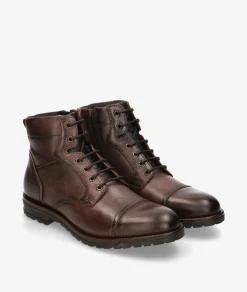 Hombre Traveris Botines*Botas LOR49-4669 en marrón
