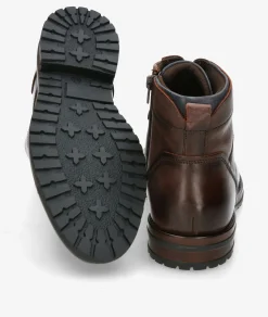 Hombre Traveris Botines*Botas LOR49-4669 en marrón