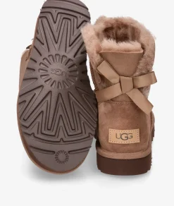 Mujer UGG Botines*Botas MINI BAILEY BOW en topo