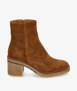 Mujer Alpe Botines*Botines 2626 en serraje cuero