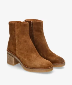 Mujer Alpe Botines*Botines 2626 en serraje cuero