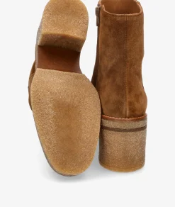 Mujer Alpe Botines*Botines 2626 en serraje cuero