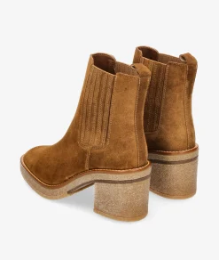 Mujer Alpe Botines*Botines 5239 en serraje cuero