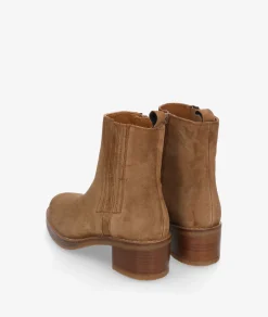 Mujer Alpe Botines*Botines 2617 en serraje cuero