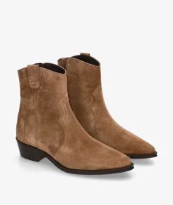 Mujer Alpe Botines*Botines 2548 en serraje taupe