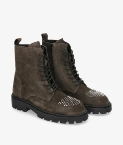 Mujer Alpe Botines*Botines 5307 en serraje gris