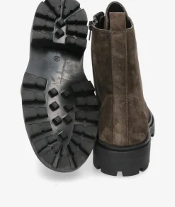 Mujer Alpe Botines*Botines 5307 en serraje gris