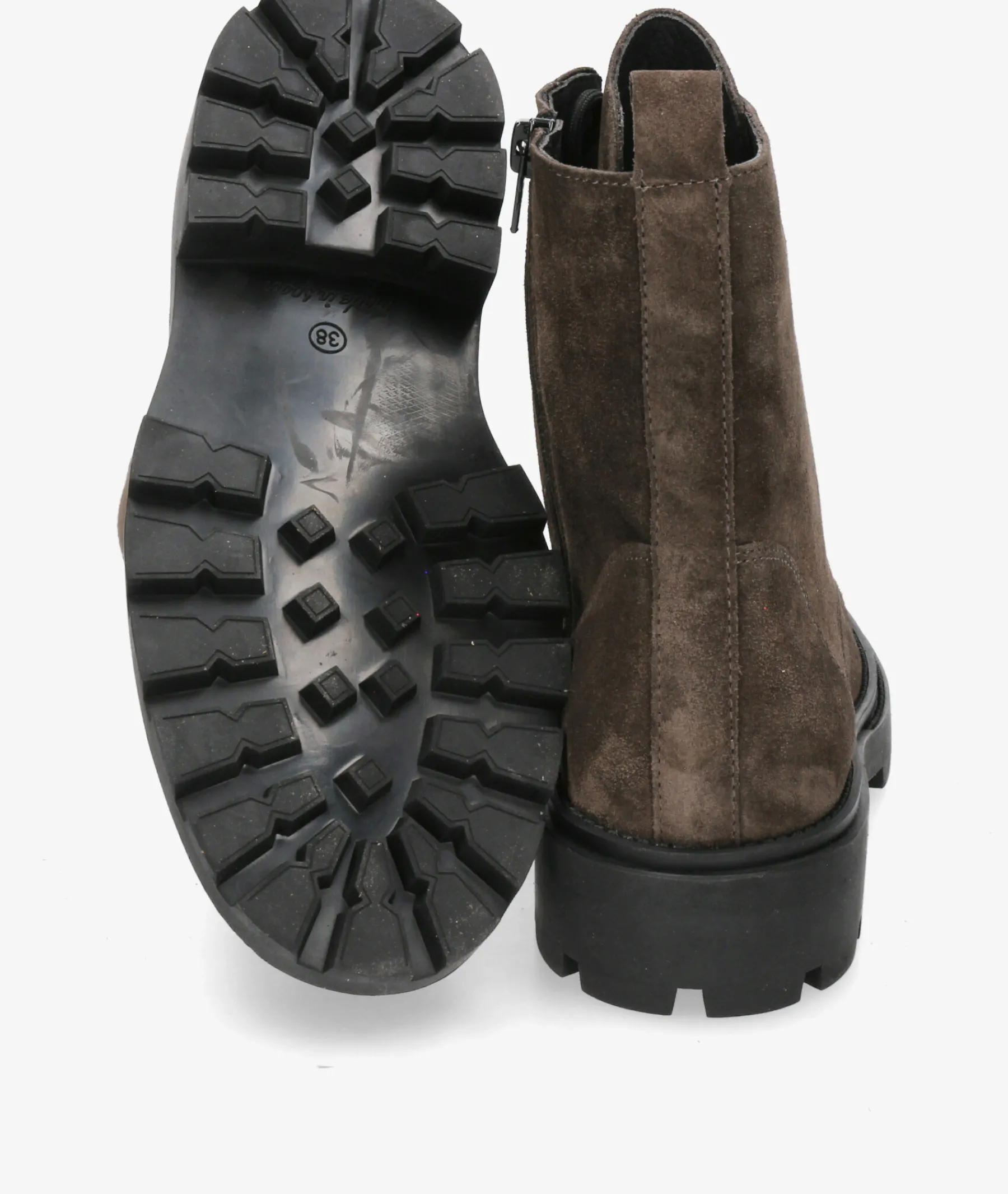 Mujer Alpe Botines*Botines 5307 en serraje gris