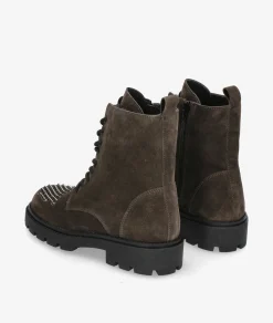 Mujer Alpe Botines*Botines 5307 en serraje gris