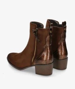 Mujer Amarpies Zapatos Confort|Botines*Botines 29504 en marrón