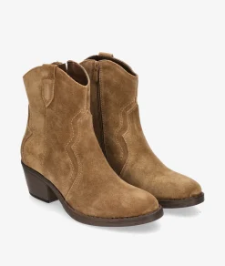 Mujer pabloochoa.shoes Botines*Botines EVA PARIS 27976 en serraje cuero