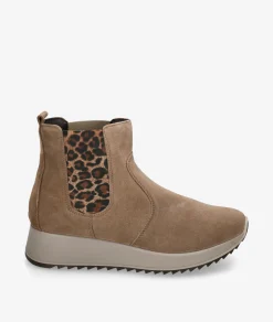 Mujer Imac Botines*Botines 858261 en serraje taupe