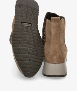 Mujer Imac Botines*Botines 858261 en serraje taupe